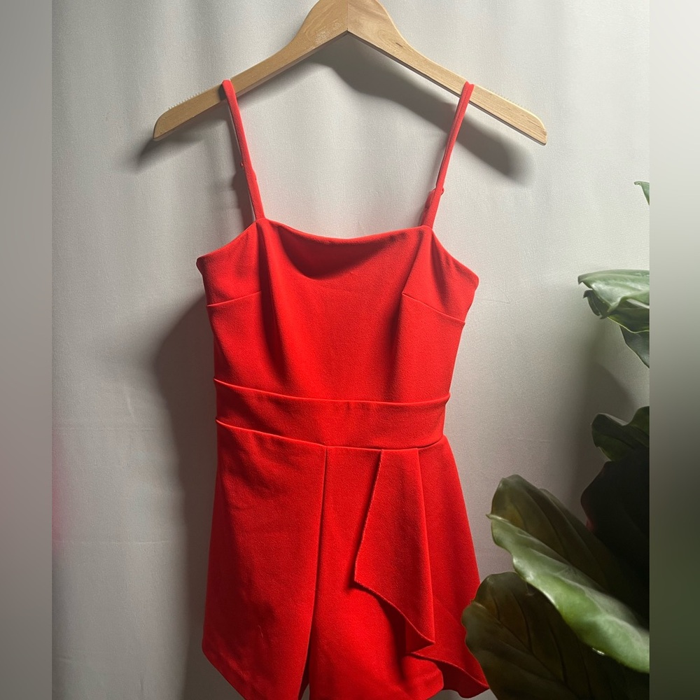 Super Cute Red Great Jones Romper XS